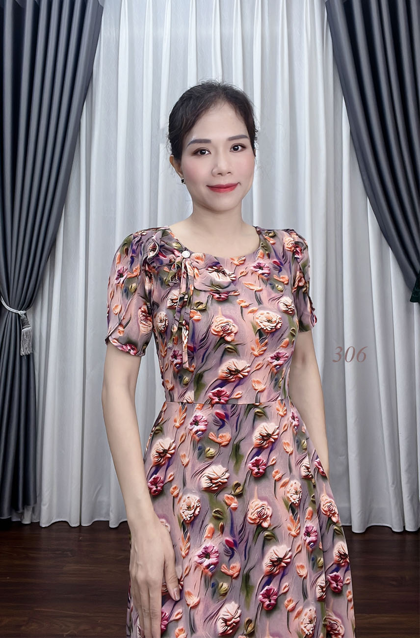 Dam xoe lua mango 5d co dinh no hoa tong tim e306 2