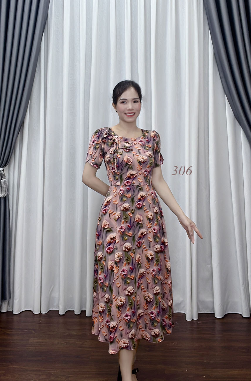 Dam xoe lua mango 5d co dinh no hoa tong tim e306 3